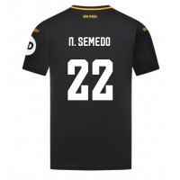 Camiseta Wolves Nelson Semedo #22 Visitante Equipación 2024-25 manga corta